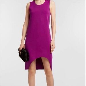 Helmut Lang Neoprene orchid Sleeveless Dress-size small